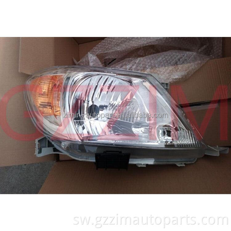 Replacement ABS Plastic Head Lamp Modified LED Head Lamp  For Vigo 2006 - 2012